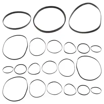 Walmart TOXMENT 50pcs Recorder Maintenance Flat Belts Record Repair Belt offer