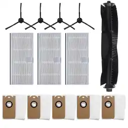 Walmart Main Brush Filter for iHome AutoVac Nova Self Empty iHRV6-BLK, for Ultenic T10 offer