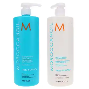 Walmart Moroccanoil Frizz Control Shampoo 33.8 oz & Frizz Control Conditioner 33.8 oz Combo Pack offer