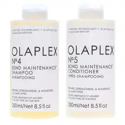 Walmart Olaplex No.4 Bond Maintenance Shampoo 8.5 oz & No.5 Conditioner 8.5 oz Combo Pack offer