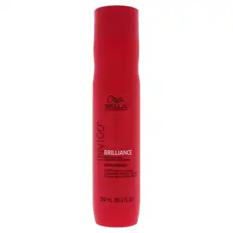 Walmart Wella Invigo Brilliance Hair Color Protection Shampoo - Normal/Fine - 10.1 oz offer