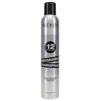 Walmart Redken Brushable Hairspray 12 10.4 oz offer