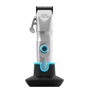 Walmart GAMMA+ Cyborg Professional Metal Hair Clipper, Adjustable, Battery Powered, Silver offer