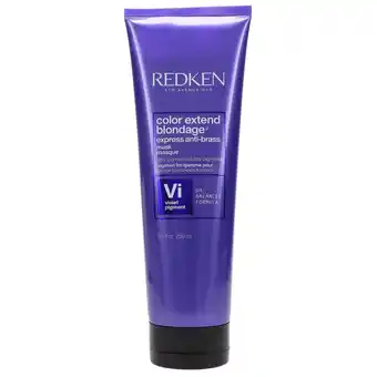 Walmart Redken Color Extend Blondage Express Anti-Brass Mask 8.5 oz offer