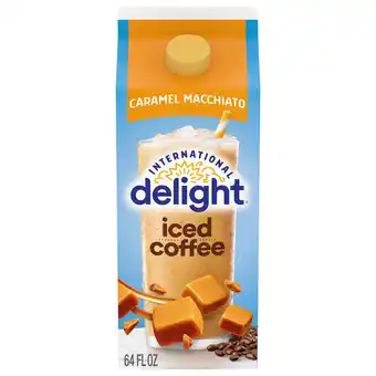 Walmart International Delight Ready to Drink Caramel Macchiato Iced Coffee, 64 fl oz Carton offer