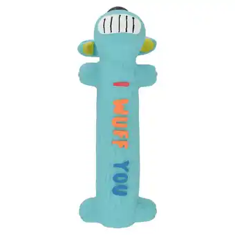 Walmart Multipet Loofa Latex Smiling Plush Dog Toy offer