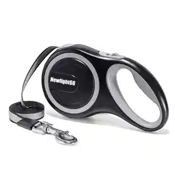 Walmart New Comfort Large Tape Retractable Dog Leash, 26 ft, Gray(for Dogs up to 120 lbs)-Newlight66 offer