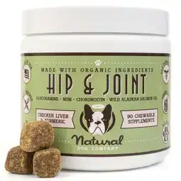 Walmart Natural Dog Company HIp & Joint Supplement, Chicken Flavor, 90 Chews offer