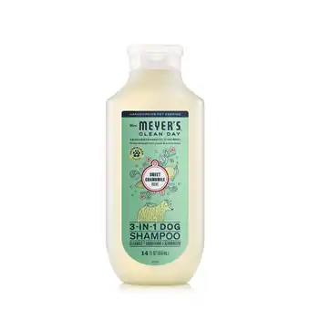 Walmart Mrs. Meyer's Clean Day 3 in 1 Dog Shampoo, Sweet Chamomile Scent, 14oz offer