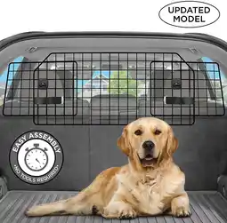 Walmart Pawple Pet Dog Barrier, Heavy-Duty, Adjustable, Universal Fit offer