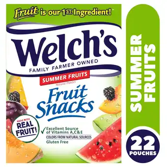 Walmart Welch's Summer Fruit 22ct offer