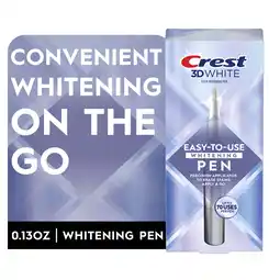 Walmart Crest 3DWhite Easy-to-Use Whitening Gel Pen, 1 Count offer