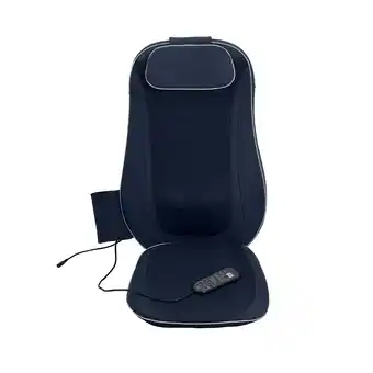 Walmart Shiatsu Back Massager with Kneading and Heating-Dark Blue offer