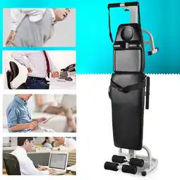Walmart TOOL1SHOoo Therapy Massage Bed Cervical Spine Lumbar Back Stretching Traction Massage Bed offer