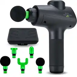 Walmart Body Drummer Pro-X - Quiet Pro Massager for Deep Tissue Relief - Five Attachments offer