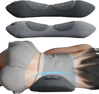 Walmart 3 in 1 Back Massager, Back Massager, 3 in 1 Back Massager for Neck, Shoulder and Back (Black*Gray) offer