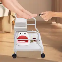 Walmart DENEST Nail Foot Bath Spa Portable Foot Bath Trolley for Pedicure Manicure Massage offer