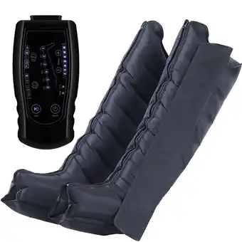 Walmart Leg Massager for Circulation and Pain Relief, Air Compression Recovery System for Fast Leg Recovery offer