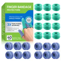 Walmart Finger Cots, Cotton Finger Protector for Finger Tips, 40 PCS offer