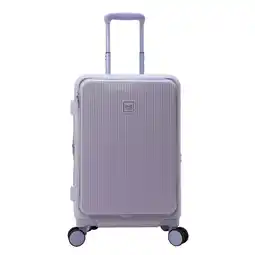 Walmart The Home Edit 21 in Hardside Hybrid Luggage with Removable Duffel, Lavender, All Ages offer