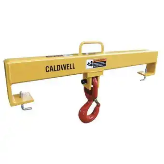 Walmart Caldwell Forklift Lifting Beam,10,000 lb,Yellow 10S-5-36 offer
