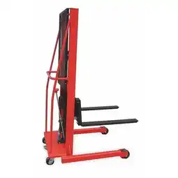 Walmart Dayton Fixed Bse Hyd Stacker,1000 lb,64 In Lift 2MPT9 offer