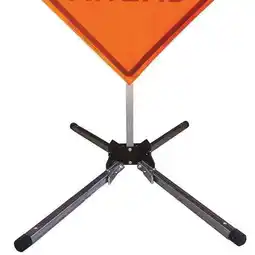 Walmart Sign Stand,Aluminum,15 in Maximum Mast H offer