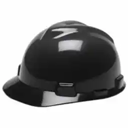 Walmart MSA V-Gard Protective Hats, Fas-Trac Ratchet, Hat, Black - 1 EA (454-492559) offer