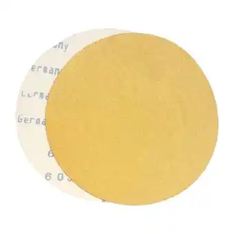 Walmart Starcke Abrasives STE-514-6G-150-100 6 in. x NH Aluminum Oxide 514C Gold P150 H&L Disc - Box of 100 offer