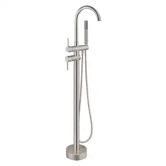 Walmart Tohu Freestanding Stainless Steel Single Handle Shower Faucet Set Swivel 48 Copper Inner Tub Faucet offer