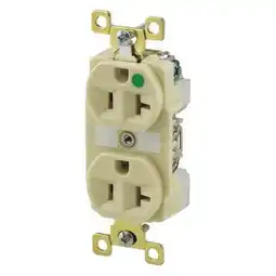 Walmart Bryant Receptacle,Ivory,20A,125VAC,Illuminated 8300IL offer