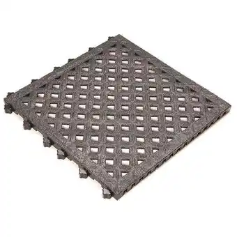 Walmart Ergo Advantage Safe-Flex Interlock Drainage Mat,Blck,18x18,PK10 AG2 offer
