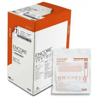 Walmart ENCORE 330104 Surgical Gloves,Latex Rubber,Size 7,PK50 offer