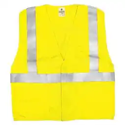 Walmart Kishigo Flame Rsist Hi Vis Vest,Class 2,5XL,Lime AFM300-5X offer