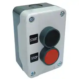 Walmart Dayton Control Station, 2 Push Buttons, Blk/Red 32W267 offer