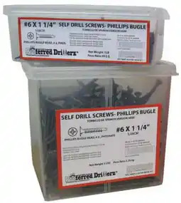 Walmart Manufacturer Varies Drill Screw,Hex,#12,Zinc,3L,PK1000 TKHWI-1203000-3-1000P offer