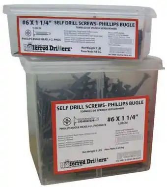 Walmart Manufacturer Varies Drill Screw,Hex,#12,Zinc,3L,PK1000 TKHWI-1203000-3-1000P offer