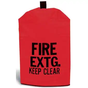 Walmart Heavy-Duty Extinguisher Cover, 20 x 11 1/2, Red, 1/Each offer