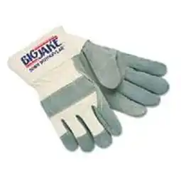 Walmart Heavy-Duty Side Split Gloves, Large offer