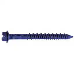 Walmart Tapcon Concrete Anchor Screw,Hex,3/16 in,PK100 3145407 offer