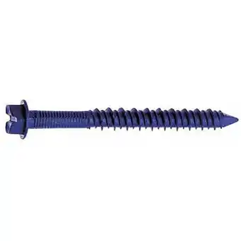 Walmart Tapcon Concrete Anchor Screw,Hex,3/16 in,PK100 3145407 offer