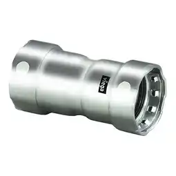 Walmart Viega MegaPress 1-1/2 Stainless Steel 304 Coupling w/Stop - Double P... [95300] offer