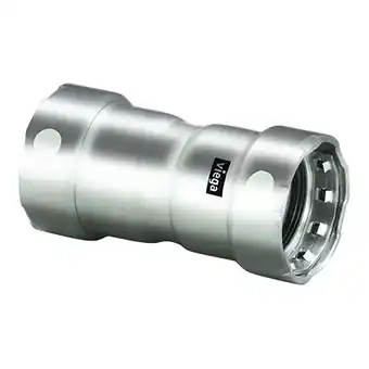 Walmart Viega MegaPress 1-1/2 Stainless Steel 304 Coupling w/Stop - Double P... [95300] offer