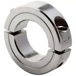 Walmart Climax Metal Products Shaft Collar,Clamp,2Pc,1-3/8 In,SS 2C-137-S offer