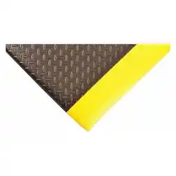 Walmart Manufacturer Varies Antifatigue Runner,Black,YllwBrdr,2x8ft 39R798 offer