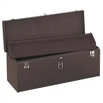 Walmart Kennedy 24 Professional Tool Boxes, 24 1/8W x 8 5/8D x 9 3/4H, Steel, Brown Wrinkle offer
