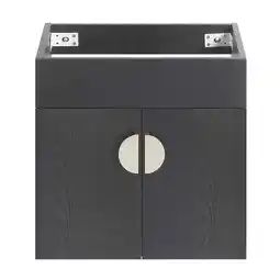 Walmart 20 Modern Bathroom Vanity Cabinet, Black (Without Sink) offer