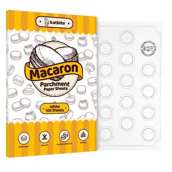 Walmart Katbite 12x16 Inch 100 Pcs Parchment Paper Sheets for Baking, Non-Stick & Heavy Duty offer