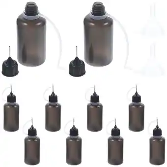 Walmart 10 Pcs Needle Tip Plastic Bottle Small Glue Daily Hair Oil Twist Top Applicator Squeezable Bottles offer