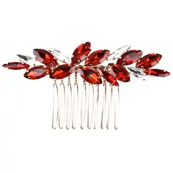 Walmart Wedding Crystal Hair Comb Bridal Hair Side Comb Bride Hair Accessory Hair Styling Tool offer